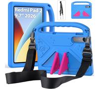 RollinCase Coque Enfant pour Xiaomi Redmi Pad 2 9.7 Pouces 2026, Bleu