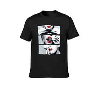 Rolling and Smoking Blunt Marijuana Weed Pot Men's Cotton T-Shirt Black Shirt Top Tee Black XXL