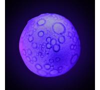 Rolling Ball Dog Toy - Caoutchouc, Dog Ball Flashing Lighted Toys,Unique Design | Pet Bonding,Moon Pattern Elastic Enrichment Light Up Pet Supplies, Care For, Chiot, Cat,