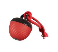 Rolling Ball Toy, Interactive Toy, Mental Stimulation Physical Exercise ABS Material Metal Build Portable Compact Lightweight, Pet Play Ball for Cat Dog Indoor Outdoor, 3.19x2.68Inches, Red, Blue