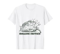 Rolling Fatties Bengal, drôle et Mignon Amoureux du Bengale T-Shirt