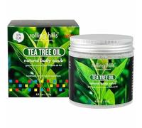 Rolling Hills - Gommage Naturel à l'huile au Théier - Gommage Corps et Visage - 100% Naturel et 100% Vegan - Exfoliant et Hydratant