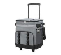 Rolling Ice Chest Cooler Bag, Insulated Leakproof Food Storage