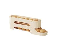 Rolling Ice penser pour réfrigérateur | Réfrigérateur Eggack Auto Rolling | Organisateurs de cuisine ventilés et multicouches et rangement, opérations de cuisson pour comptoir, porte de réfrigérateur