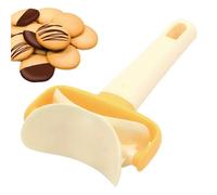 Rolling Maker, Rolling Cookie Cutters, Emporte-pièce rond Roulant Coupe-pâte, Emporte-pièce Scone, Coupe-biscuits pour la cuisine