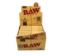 Raw Papier à rouler Connoisseur King Size Slim + Tips 24 livrets
