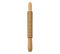 Rolling Pin for Dough - Traditional Wooden Roller, Easy Grip Handle, Versatile Baking Equipment, Manual Pasta Shaping Tool | Bakery Projects, Homemade Pastries, Pizza Preparation, Cooking Class