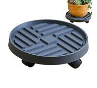 Rolling Plant Stand - Plant Stand With Wheels | Heavy Duty Pot Base | Indoor Pot Tray For Flower Pots Planter | Plants Roller With Lockable Casters Garden Balcony Patio Indoor Moving Transport