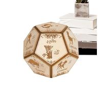 Rolling Polyéddral Decdider Dice Game - Discion Dice 12 Côté | Assistance Du Pour La Fête, Les Voyages, La Maison, Le Dortoir, Le Bureau, Le Collège, Les Voyages Sur La Route, Les Dates, L'école, Le C