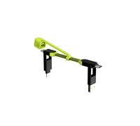 Rolling Square inCharge XL Pocket - Câble de Charge USB C, câble Lightning pour Smartphone, câble de Charge Universel 6 en 1, Charge Ultra Rapide USB 100 W, 15 cm, Noir/Vert Citron