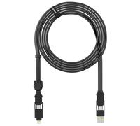 Rolling Square Rolling Square inCharge® XL câble de charge rapide 6-en-1 3 mètre Black Noir