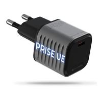 Rolling Square Supertiny - 65W Chargeur USB C Rapide Mural 65W GaN Ultra Petit, Adaptateur Prise EU - Prise USB C pour Téléphone Portable, Ordinateur Laptops et Tablet pour Voyage