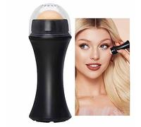 Rolling Stone - Outil de soin du visage - Stylo à huile pour le contrôle de la peau grasse du visage - Réutilisable - Véritable pierre volcanique pour voyage Pologmase