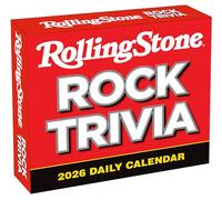 Rolling Stone Rock Trivia Calendrier de bureau journalier 2026