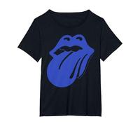 Rolling Stones Official Blue & Lonesome 72 T-Shirt, Femme Grandes Tailles, Noir, 4X