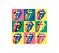 Rolling Stones (Pop Art) 40 x 40cm Art Print