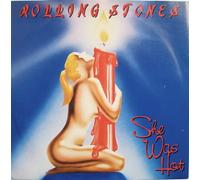 ROLLING STONES - she was hot / think i'm going mad 45 rpm single