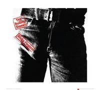 Rolling Stones (Sticky Fingers 40 x 40cm Art Print