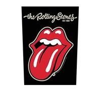 Rolling Stones The Back Ecusson Plastered Tongue Officiel Noir Sew On 36Cm X Size One Size