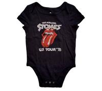 Rolling Stones The Grenouillères Us Tour 78 Band Logo Nouveau Officiel Noir Size Large (9-12 months)