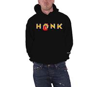 Rolling Stones the - Rock Off officially licensed products The Rolling Stones Sweat-Shirt À Capuche Honk Letters Band Logo Officiel Homme Size XL