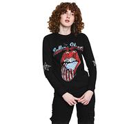 Rolling Stones - the - Rolling Stones The T Shirt Us Tour 78 Band Logo Officiel Long Sleeve Noir Size L