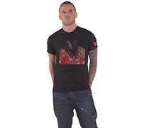 Rolling Stones The T Shirt Goats Head Soup Band Logo Back Print Officiel Noir Size M