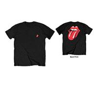 Rolling Stones the - T-Shirt # M Unisex Black # Classic Tongue [Import]