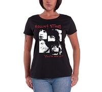 Rolling Stones - the - T-Shirt # XL Black Femmina # Photo Exile [Import]