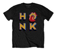 Rolling Stones the - T-Shirt # XXL Unisex Black # Honk Letters [Import]