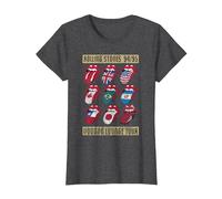 Rolling Stones Voodoo Lounge Charbon T-Shirt, Femme, Chiné Foncé, 3XL