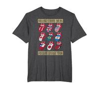 Rolling Stones Voodoo Lounge Charbon T-Shirt, Homme Grandes Tailles, Chiné Foncé, 4X Tall