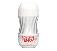 Tenga Masturbateur Rolling Gyro Roller Gentle Cup Transparent 15,8 cm à usage unique Taille Unique
