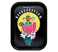 Rolling Tray Rick and Morty Original 27,5 x 17,5 cm - Articles pour fumeurs - Accessoires à rouler - Plastique recyclable - Cadeau pour fumeurs