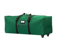 Rolling Tree Storage Bag - Storage for 7.5/9-Foot Artificial Christmas Holiday Tree, 600D Oxford Material Carry Handles and Wheels for Easy Transport,Waterproof,Protects from Dust and Moisture