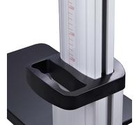 StarTech.com Support TV à roulettes pour Écrans Plats de 60 à 100 Pouces jusqu'à 100kg, Réglage en Hauteur, Chariot TV Mobile