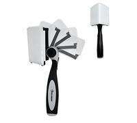 ROLLINGDOG Coupe-bordure de 6,3 cm - Tampon de peinture pour coin avec poignée réglable angle sur 5 positions, pour peinture et garniture de bords