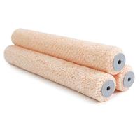 ROLLINGDOG Lot de 3 housses de rouleau de peinture de 45,7 cm - Grands manchons de rouleau pour peinture au plafond, mur, sol, terrasse (lot de 3, sieste de 0,95 cm)