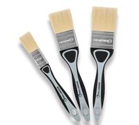 ROLLINGDOG Lot de 3 pinceaux doux pour décoration murale, meubles, peinture de détail - 20 mm, 40 mm, 50 mm
