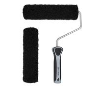 ROLLINGDOG Lot de rouleaux de plâtre - Rouleau de 230 mm pour boue et mastic mural, rouleau composé de cloison sèche avec poignée ergonomique, sieste de 15 mm pour une application uniforme de la boue