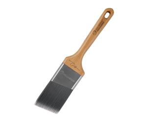 ROLLINGDOG Pinceau professionnel pour murs - 6,3 cm - Pinceau biseauté - Facile à nettoyer - Filament doux