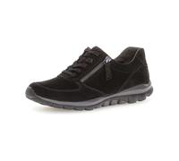 Rollingsoft Chaussures Type Halbschuhe Sport Femme Cuir Nubuck Noir
