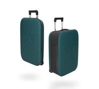 Rollink Flex21 Vega II - La valise la plus fine du monde « Patentier» - Bagage à main, valise rigide, valise, valise à roulettes, bagages, airthansa, Ryanair etc. m, Vega II - Deep Lagoon, 55