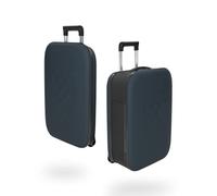 Rollink Valise de Voyage Vega II - L'original avec Technologie de Pliage innovante (Brevet en Attente), Bleu Atlantique, Cabin S - 55x40x23cm, Décontracté