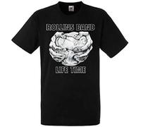 Rollins Band Life Time Black Men T-Shirt Rock T-Shirt Rock Band Shirt Size L