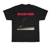 Rollins Band T-Shirt Black Unisex Mens Tops Tee 3XL
