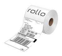 ROLLO 4X6 Thermique directe Étiquette d'expédition (rouleau de 500 étiquettes) - catégorie commerciale