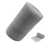 Rollo De Malla De Acero Inoxidable,Malla De Acero Inoxidable | Cubierta De Bloque De Invitados No Deseados De Doble Capa,Hoja De Pantalla Résistant Para Relleno De Agujeros Para Jardín, évitant El A