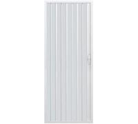 ROLLPLAST PINTO Cabine de douche autoportante, avec porte pliante, dimensions : 80 cm x hauteur 185 cm, en PVC, avec porte simple et ouverture latérale