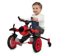 Rollplay 45714 Drifter Pédale Pliable pour Enfants à partir de 1,5 Ans Charge Max. 35 kg Rouge